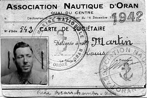 ORAN ANO SOCIETAIRE Louis Martin